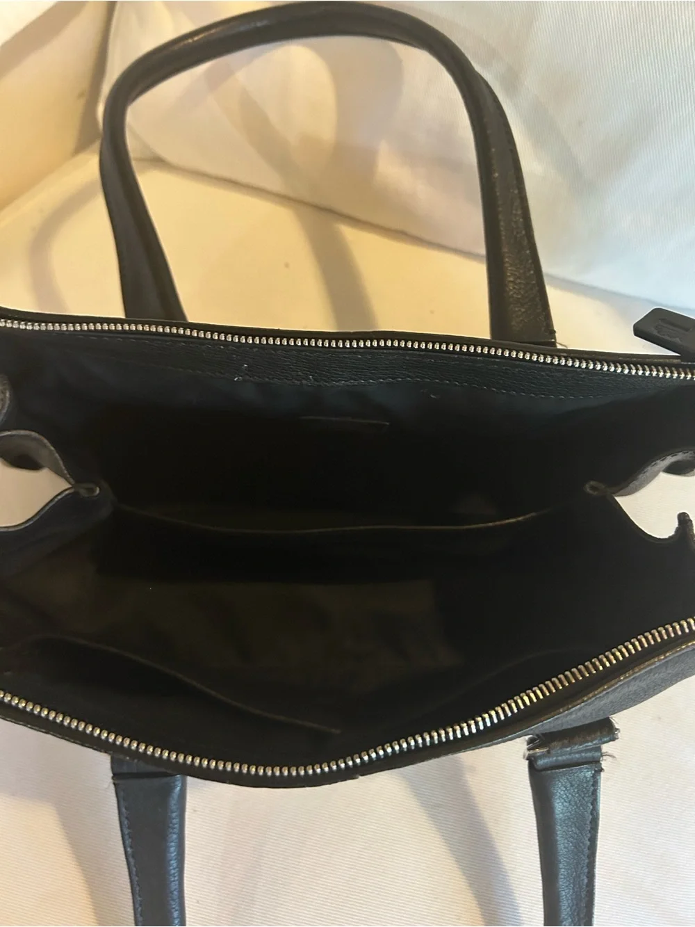 Tod’s Black Leather Top-Handle Satchel